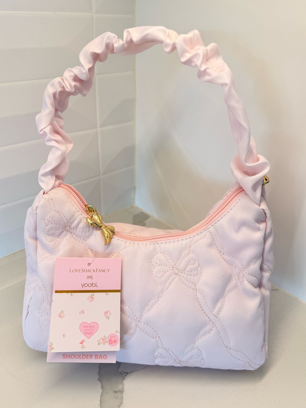 ✨ LoveShackFancy x Target - Yoobi Shoulder Bag - Ballet Bloom